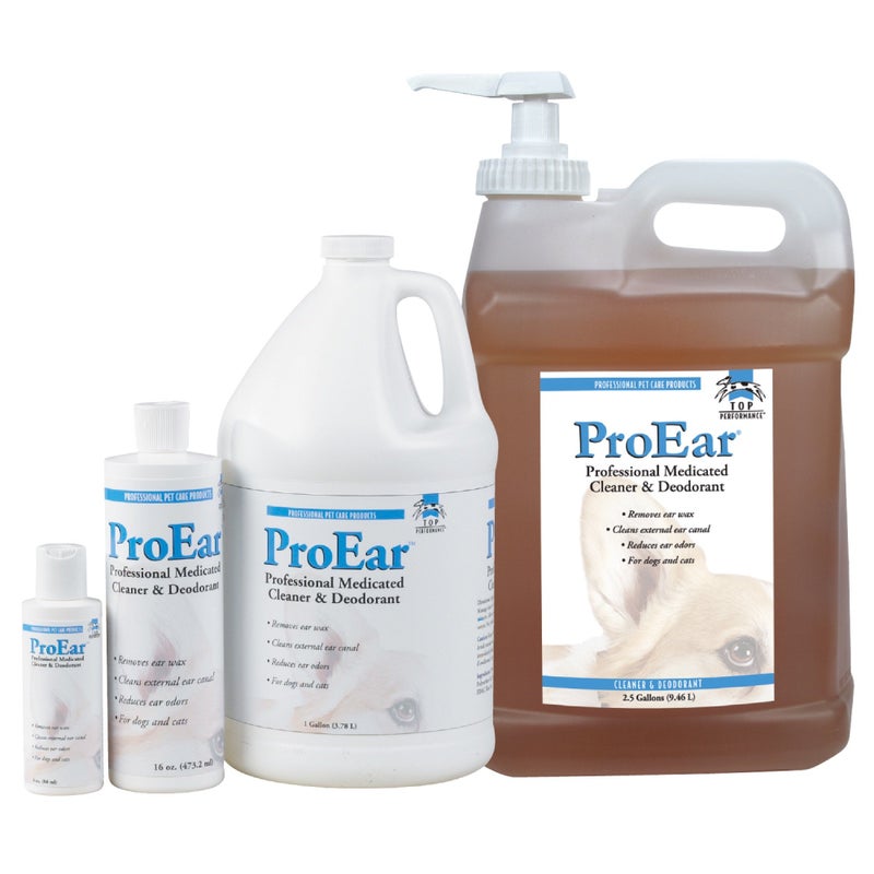 Top Performance ProEar Professional Medicated Ear Cleaners â€” Versatile and Effective Solution for Cleaning Dog and Cat Ears, 16 oz. - Image 2